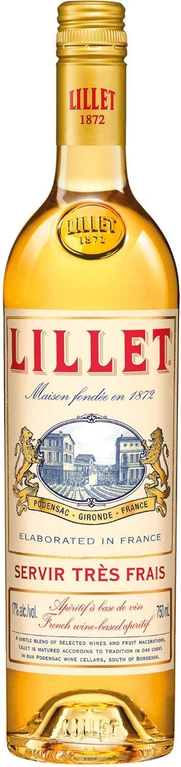 Aperitivo Lillet Blanc A Bebida Francesa Desejada Por Bartenders